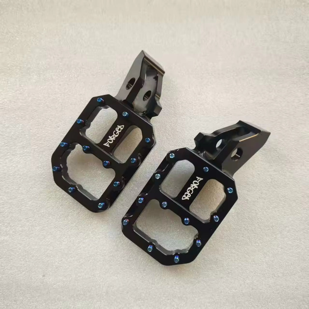 Sur-Ron Ultra Bee Super-Wide Footpegs | CNC E-Moto Foot Pegs