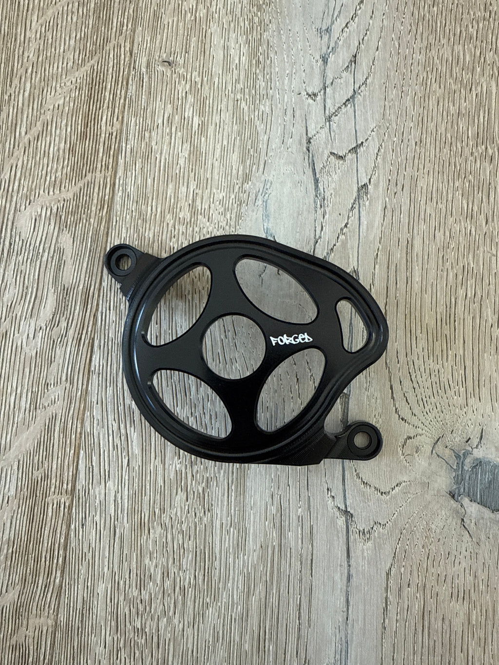 Surron Light Bee X (LBX) Metal Motor Cover | CNC Upgrade Replacement (Black & Chrome)