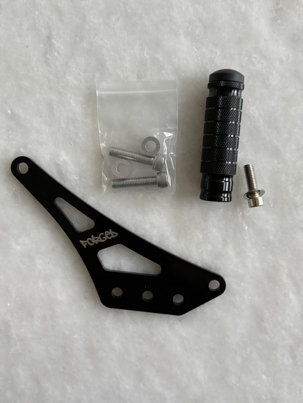 Sur-Ron Light Bee X (LBX) Foot Lock Kit | CNC Metal Foot Lock Bracket (Reversible)