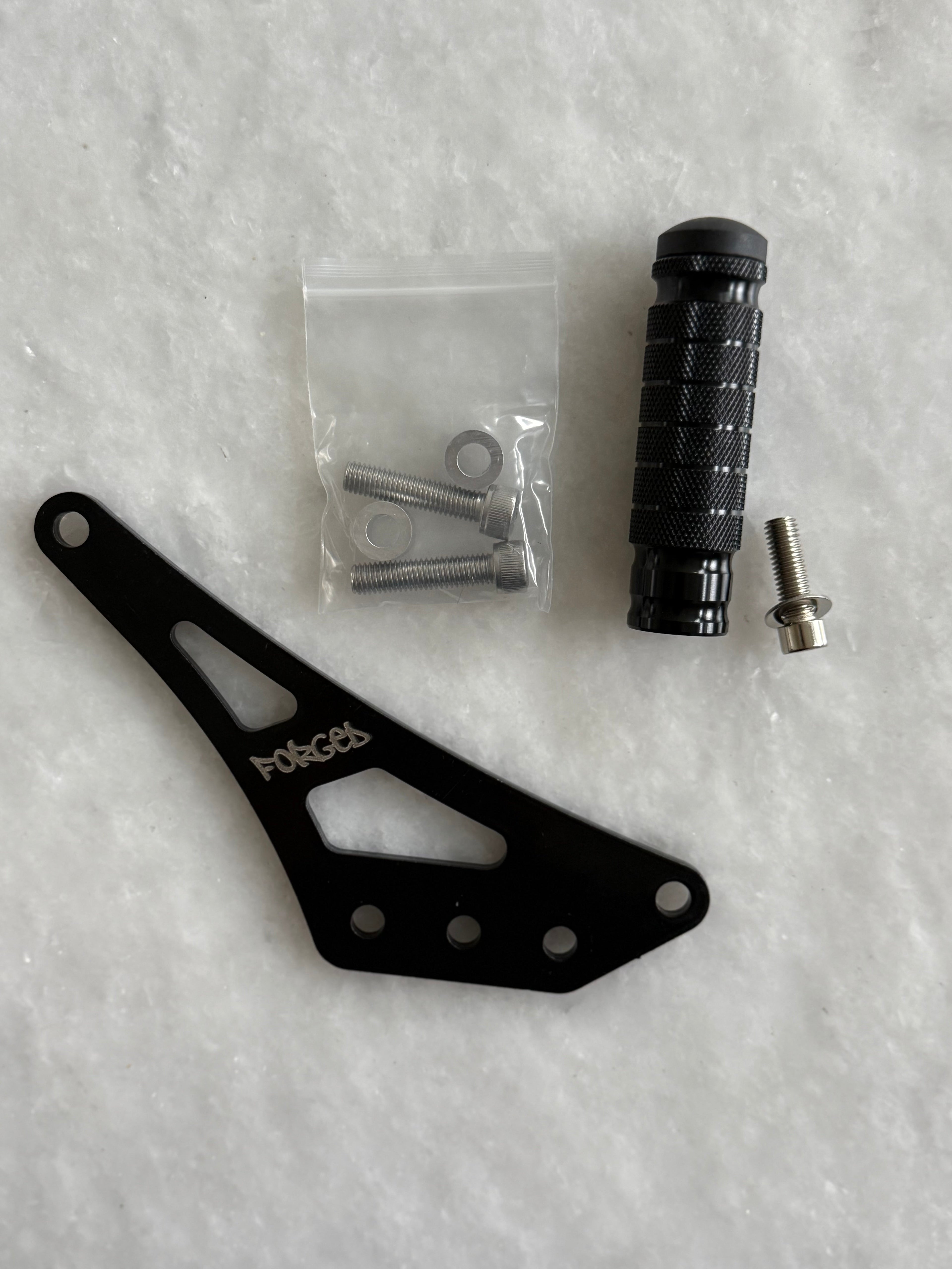 Sur-Ron Light Bee X (LBX) Foot Lock Kit | CNC Metal Foot Lock Bracket (Reversible)