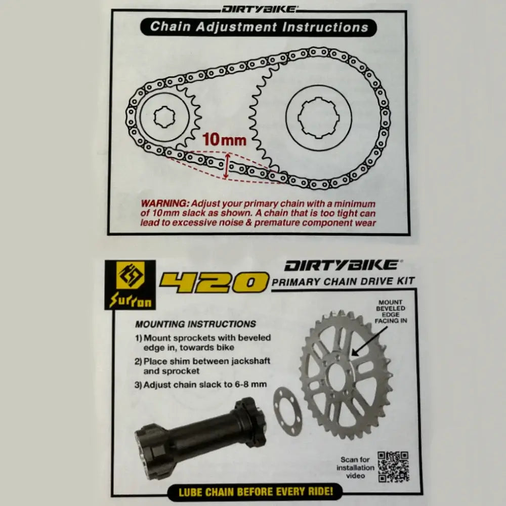 Surron Chain Drive 420